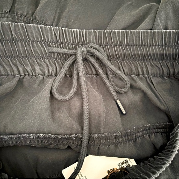 QUINCE Vintage Wash Tencel Tiered Maxi Skirt Midnight Blue Sz XL NWT - Picture 8 of 10